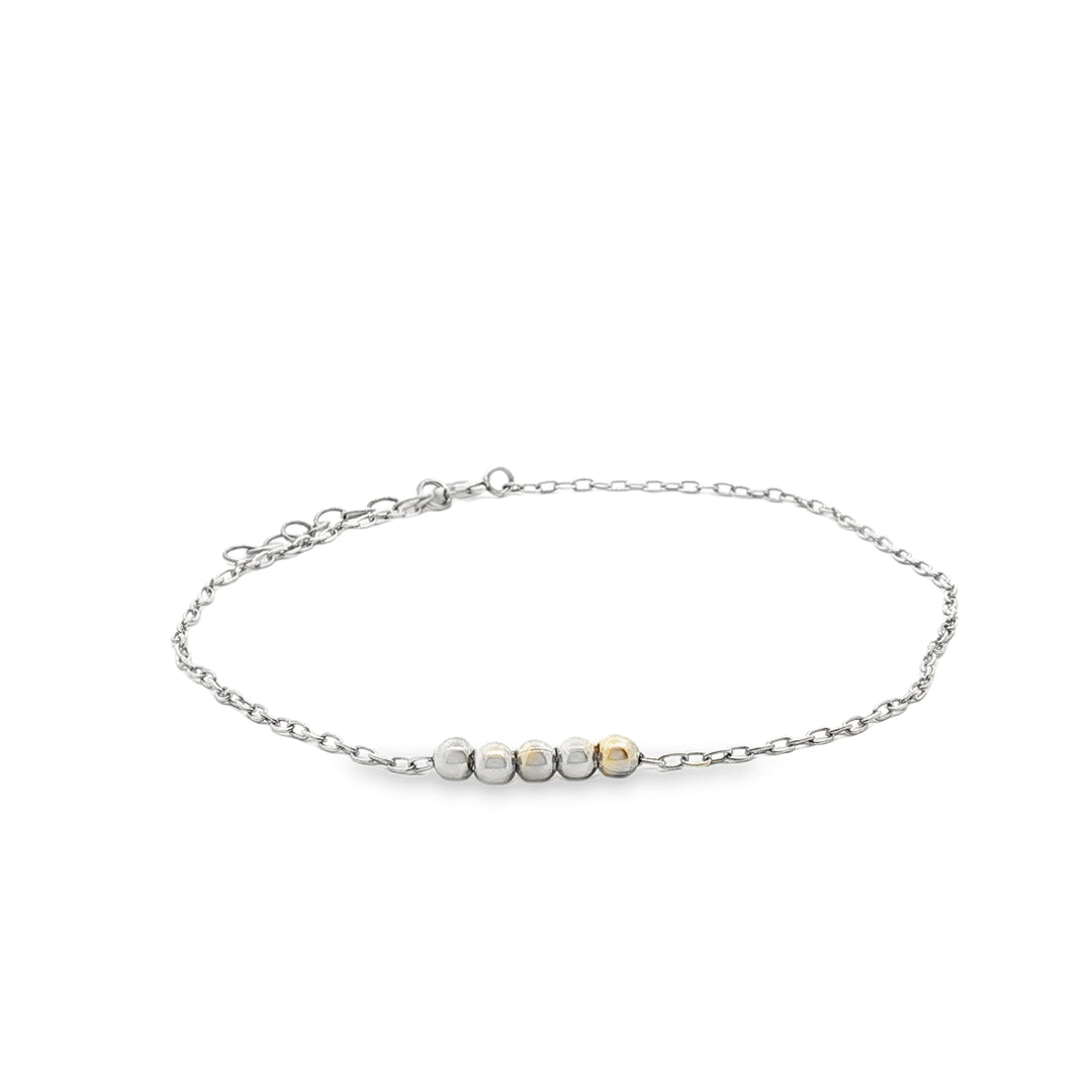 Madhuban 925 Sterling Silver Anklets with Adjustable Length