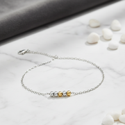 Madhuban 925 Sterling Silver Anklets with Adjustable Length