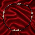 Load image into Gallery viewer, Luxury 925 Sterling Silver Pearl  Anklets with Adjustable Length