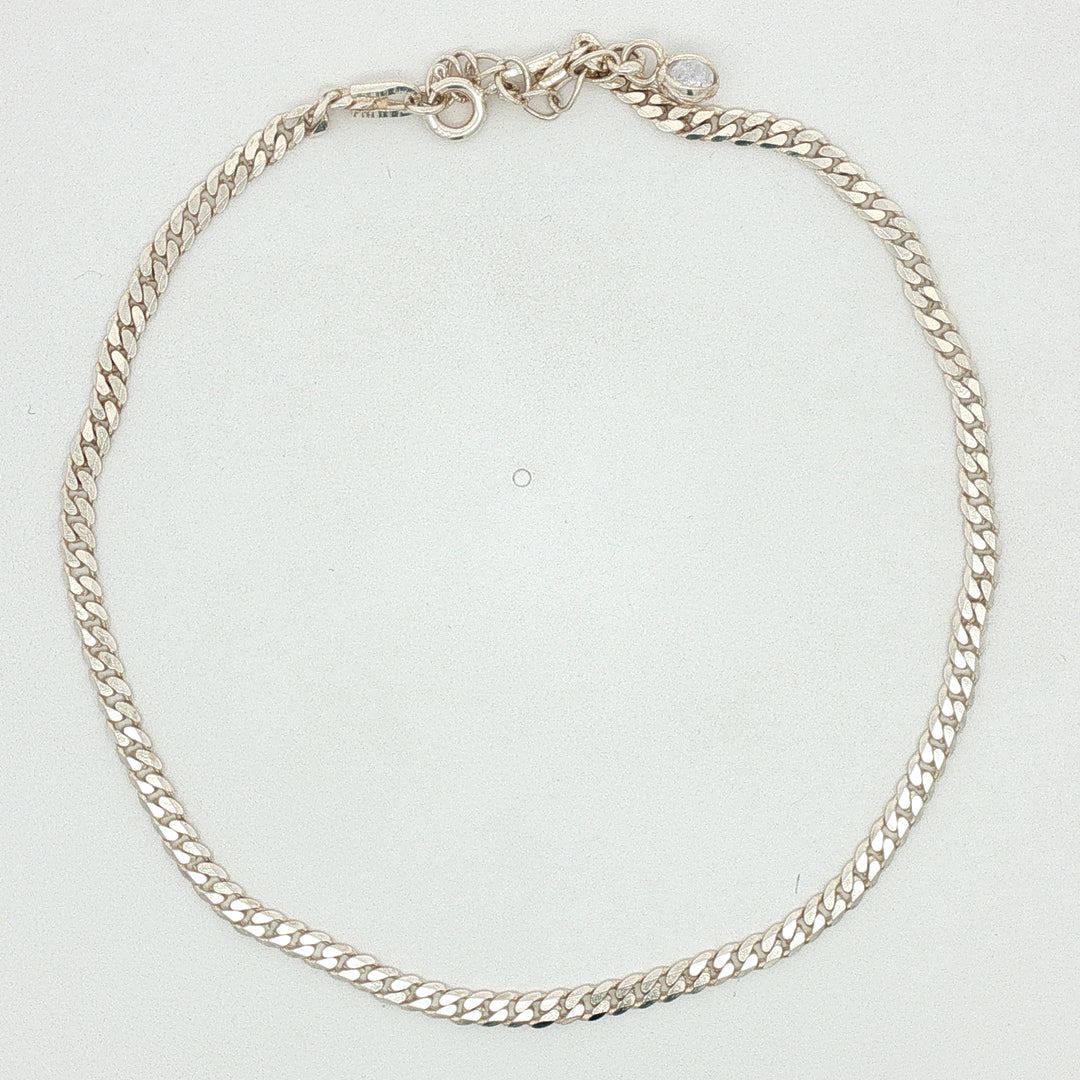 Luxury 925 Sterling Silver Anklets with Adjustable Length