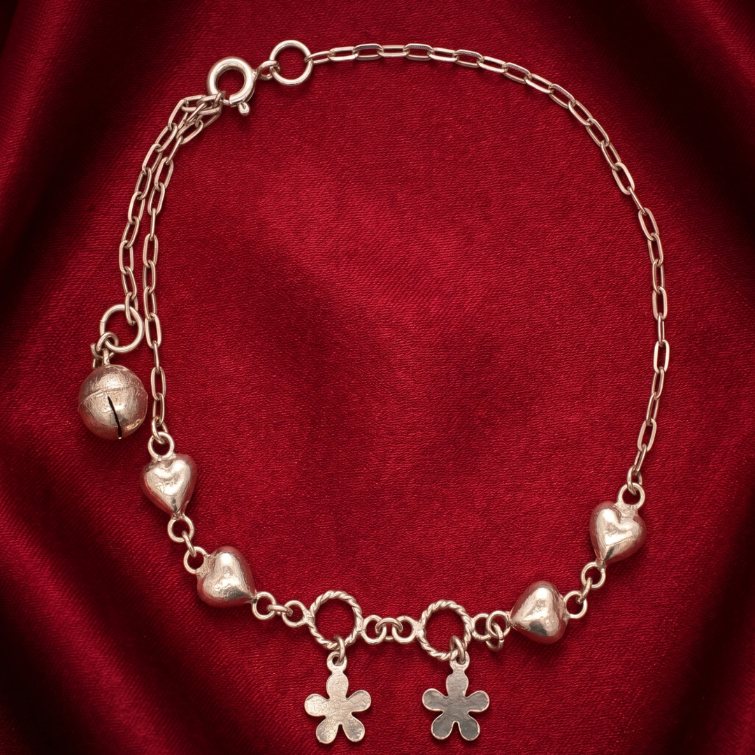 Premium 925 Sterling Silver Anklets with Adjustable Length