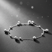 925 Sterling Silver Anklets with Adjustable Length
