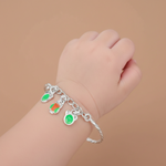 Load image into Gallery viewer, One Pair Bloom Kids 925 Silver Bracelet (For: Newborn to 3 Years)