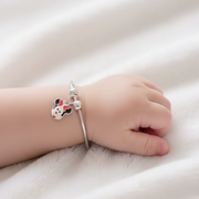 One Pair Bloom Kids 925 Silver Bracelet (For Newborns to 3 years)
