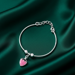 Load image into Gallery viewer, One Pair Bloom Kids 925 Silver Bracelet (Age group: Newborn to 3 years)