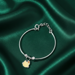 Load image into Gallery viewer, One Pair Bloom Kids 925 Silver Bracelet (Age group: Newborn to 3 years)