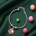 Load image into Gallery viewer, One Pair Bloom Kids 925 Silver Bracelet (Newborns to 3 years)