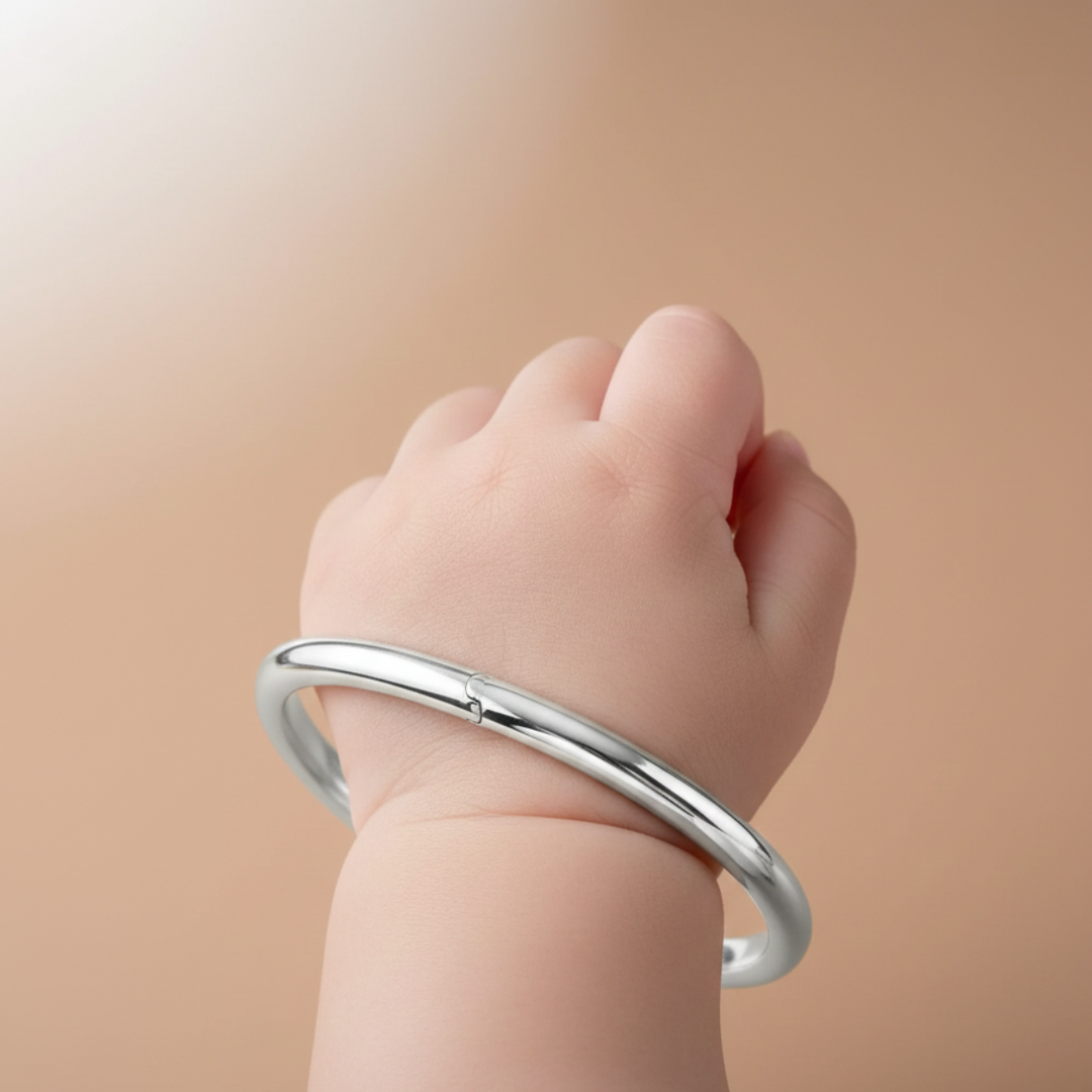 One Piece Bloom Kids 925 Silver Baby Bracelet (Age Group: Newborns to 2 years)