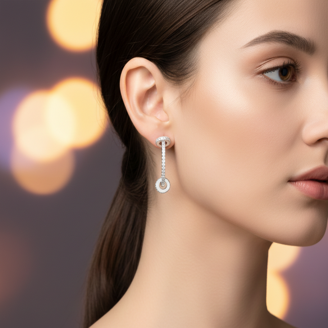 Classic Motion Bali 925 Sterling Silver Earrings