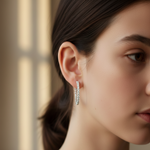 Load image into Gallery viewer, Classic Milligrain Hoops 925 Sterling Silver Earrings