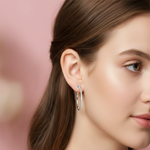 Load image into Gallery viewer, Hoops 925 Sterling Silver Earrings
