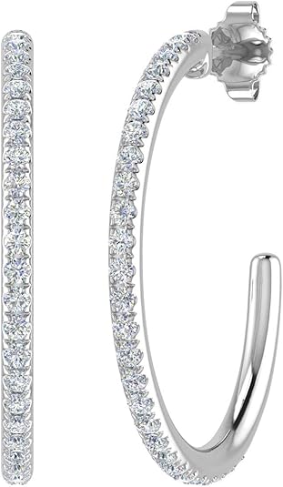 Hoops 925 Sterling Silver Earrings