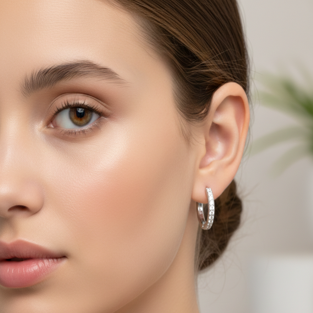 Classic Bali 925 Silver Earrings