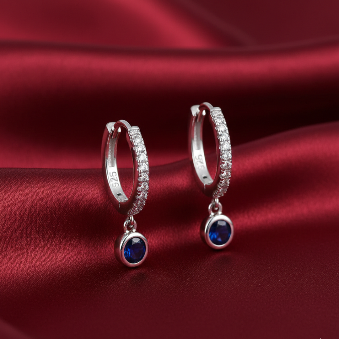 Hoops of Passion 925 Silver Earrings
