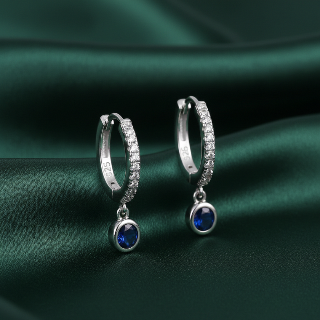 Hoops of Passion 925 Silver Earrings