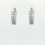 Load image into Gallery viewer, Stylish 925 Sterling Silver Hoop Earrings For Women