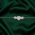 Load image into Gallery viewer, Heart Shape 925 Sterling Silver Bracelet With Adjustable Length