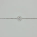 Load image into Gallery viewer, Floral 925 Silver Bracelet Adjustable Length