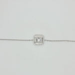 Load image into Gallery viewer, Emerald 925 Silver Bracelet Adjustable Length