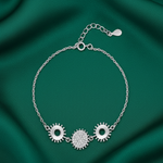 Load image into Gallery viewer, Celestial Chakra 925 Sterling Silver Bracelet With Adjustable Length