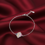 Load image into Gallery viewer, Rainbow Mule Multi Color 925 Sterling Silver Bracelet with Adjustable Length