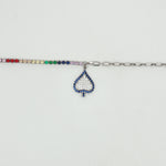 Load image into Gallery viewer, 925 Sterling Silver Heart Shape Bracelet With Adjustable Length