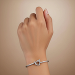 Load image into Gallery viewer, Heart Diluxe 925 Sterling Silver Bracelet