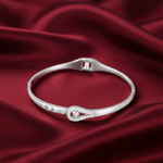 Load image into Gallery viewer, Aradhna 925 Sterling Silver Flexible Bracelet