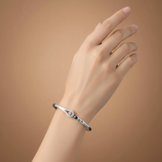 Aradhna 925 Sterling Silver Flexible Bracelet