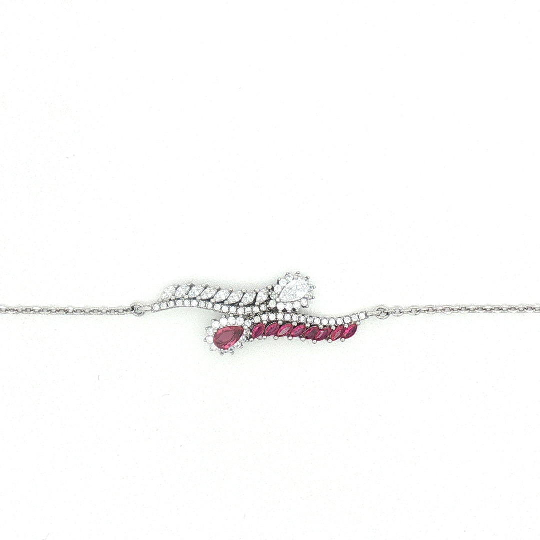 Elegant 925 Sterling Silver Bracelet Adjustable Length