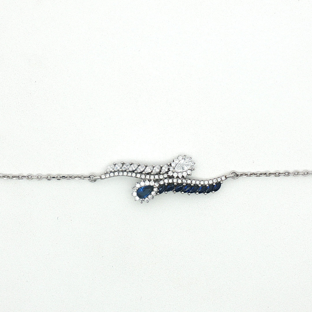 Elegant 925 Sterling Silver Bracelet Adjustable Length
