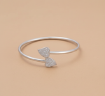 Load image into Gallery viewer, Two heart 925 Silver Bracelet TBR-764