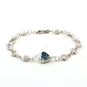 925 Sterling Silver Bracelet with Adjustable Length