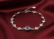 925 Sterling Silver Bracelet with Adjustable Length