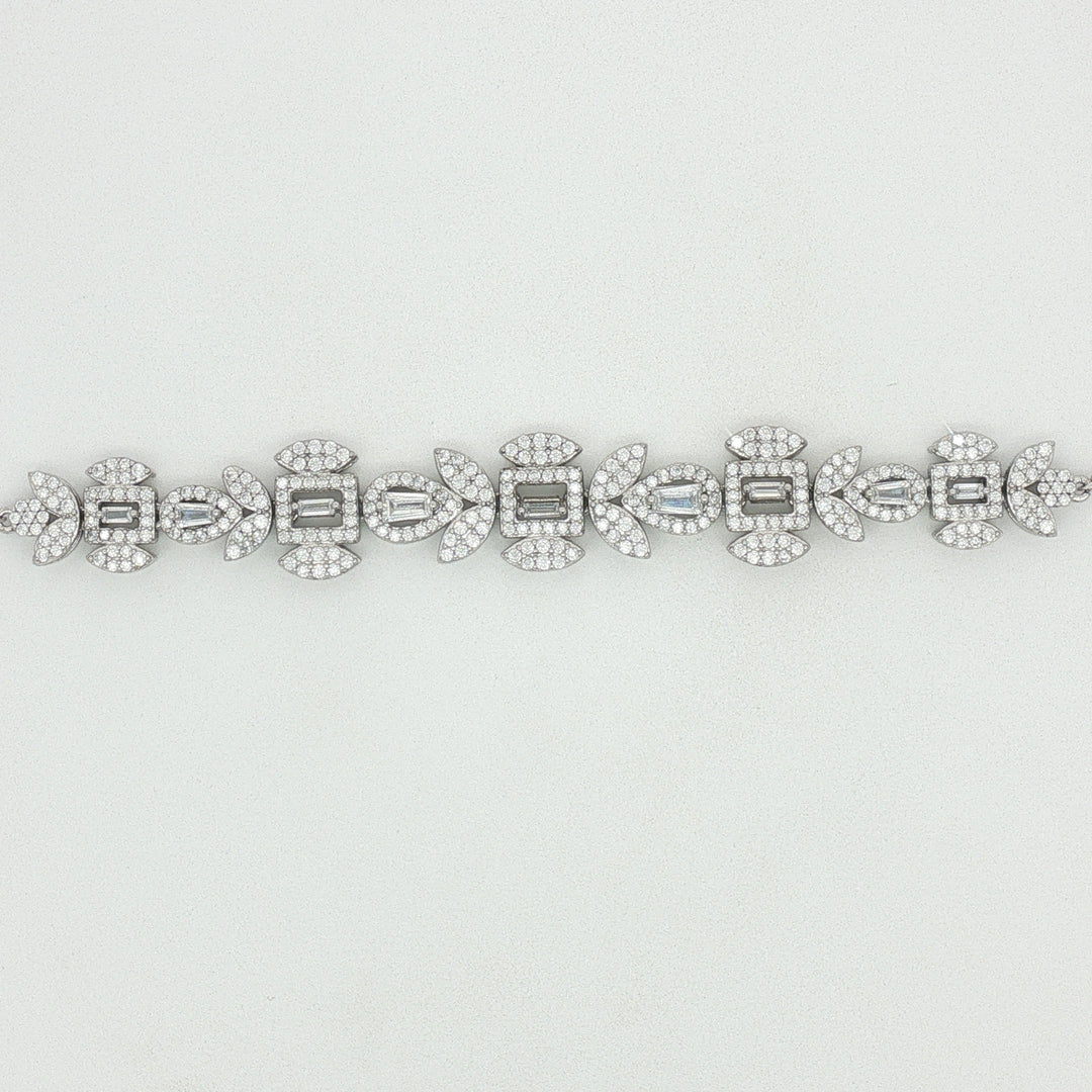 Celestial Chakra 925 Sterling Silver Bracelet With Adjustable Length