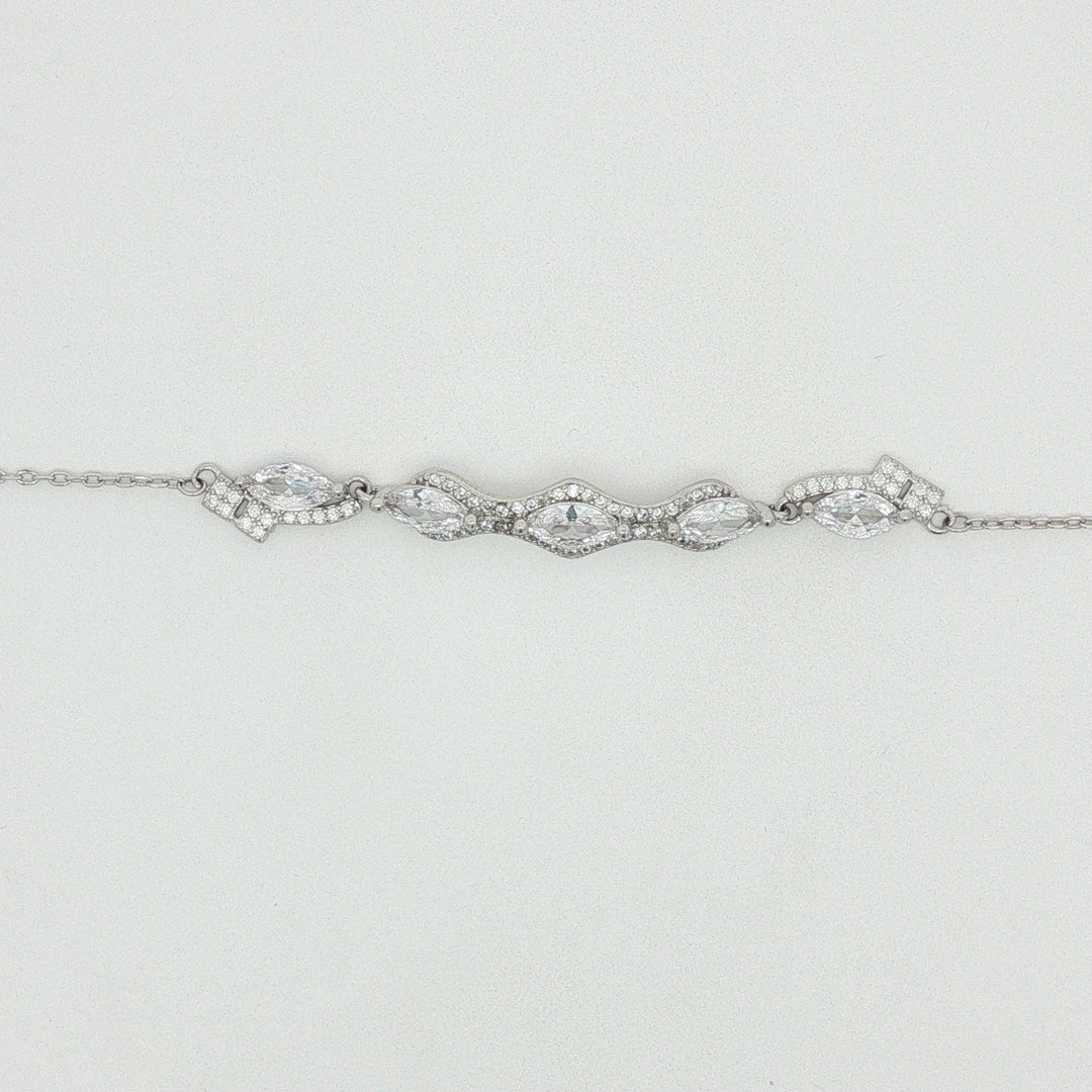 Celestial Chakra 925 Sterling Silver Bracelet With Adjustable Length