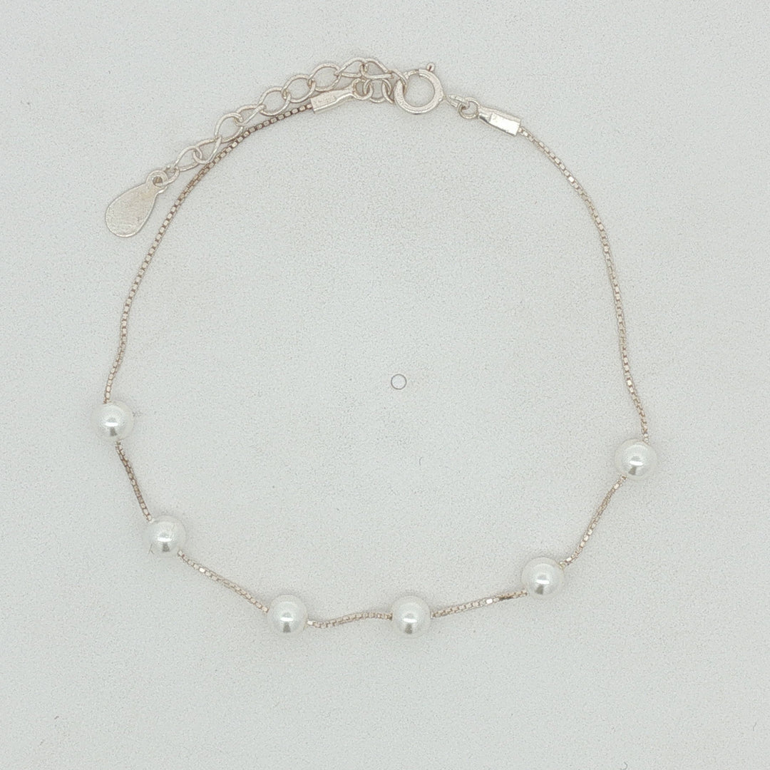 925 Sterling Silver Pearl Bracelet for Women Elegant & Timeless