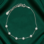 Load image into Gallery viewer, 925 Sterling Silver Pearl Bracelet for Women Elegant &amp; Timeless