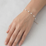 Load image into Gallery viewer, 925 Sterling Silver Pearl Bracelet for Women Elegant &amp; Timeless
