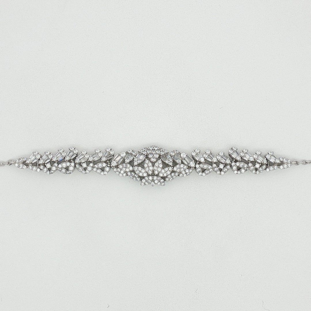 Celestial Chakra 925 Sterling Silver Bracelet With Adjustable Length