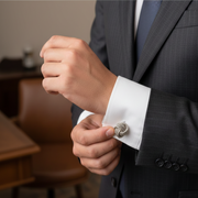 Knots 925 Sterling Silver Cufflink