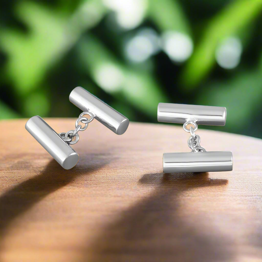 Classic 925 Sterling Silver Cufflink