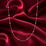 Silver Link 925 Sterling Silver Women's Chain 16 Inch