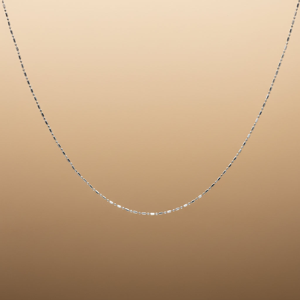 Silver Modern Link 925 Sterling Silver Men's Chain