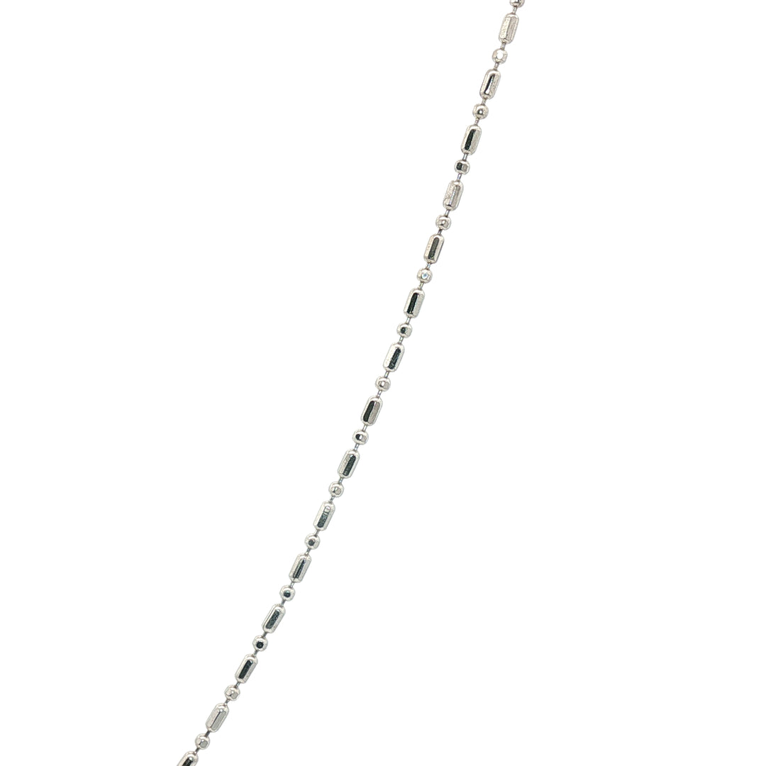 Silver Modern Link 925 Sterling Silver Men's Chain