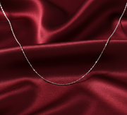 Silver Modern Link 925 Sterling Silver Men's Chain