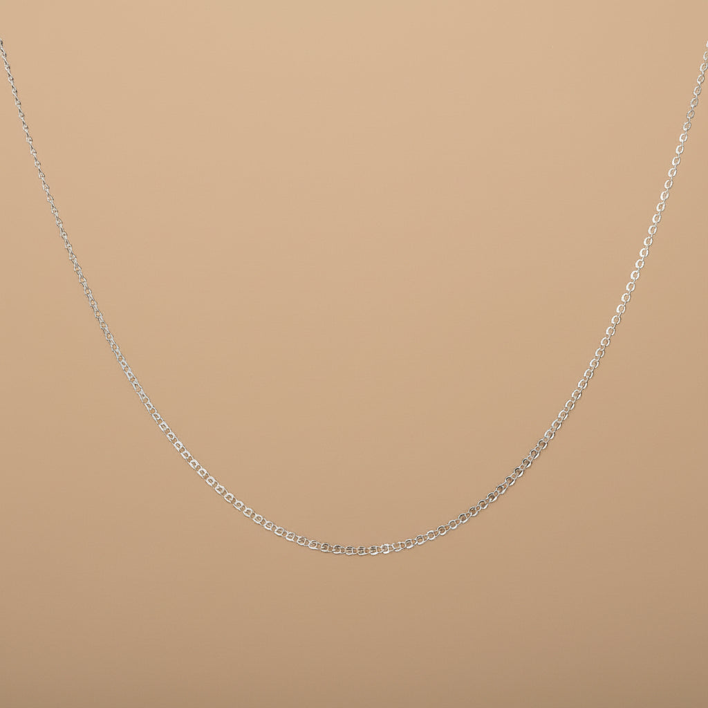 Silver Link 925 Sterling Silver Chain 18.5 Inch
