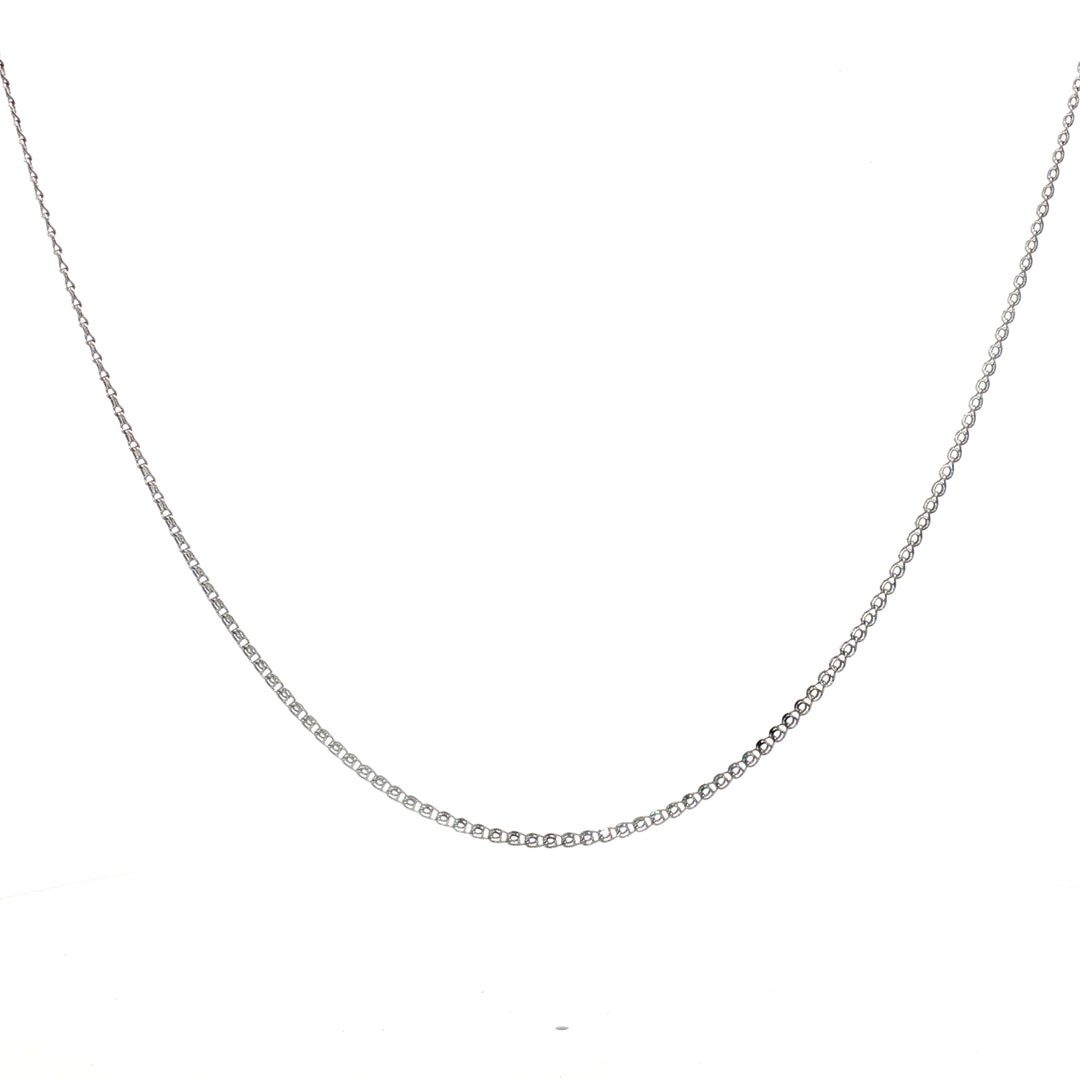 Silver Link 925 Sterling Silver Chain 18.5 Inch