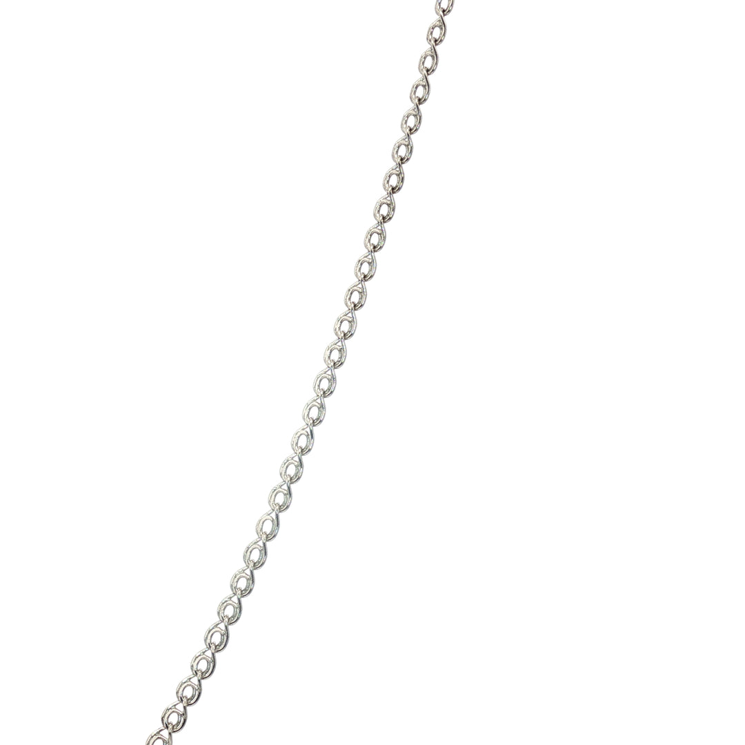 Silver Link 925 Sterling Silver Chain 18.5 Inch