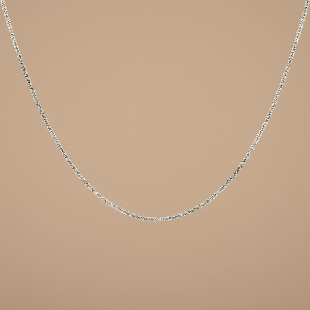 Silver Link 925 Sterling Silver Chain 9 Inch